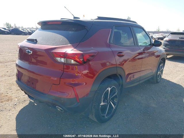 2022 Chevrolet Trailblazer Rs მანქანა იყიდება აუქციონზე, vin: KL79MUSLXNB144058, აუქციონის ნომერი: 12658247