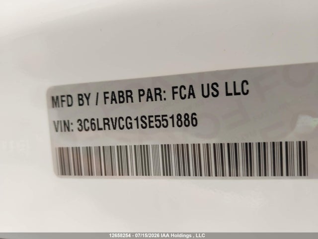 RAM Promaster 2500 2500 High 2025 3C6LRVCG1SE551886 Image 9