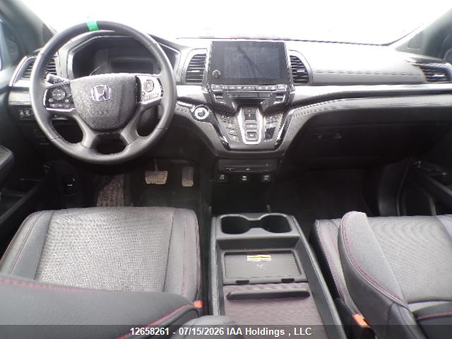 12658261 :رقم المزاد ، 5FNRL6H0XRB500770 vin ، 2024 Honda Odyssey Black Edition مزاد بيع