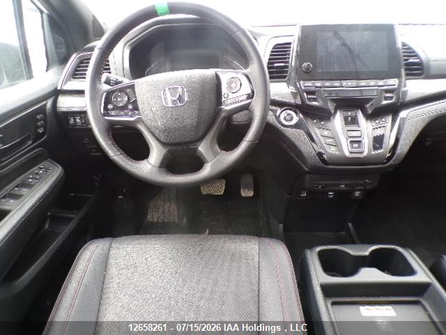 12658261 :رقم المزاد ، 5FNRL6H0XRB500770 vin ، 2024 Honda Odyssey Black Edition مزاد بيع