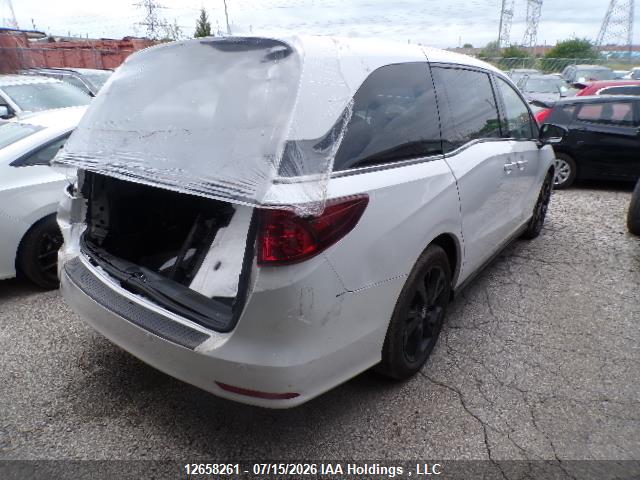 12658261 :رقم المزاد ، 5FNRL6H0XRB500770 vin ، 2024 Honda Odyssey Black Edition مزاد بيع