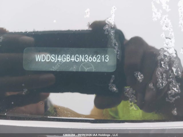 12658294 :رقم المزاد ، WDDSJ4GB4GN366213 vin ، 2016 Mercedes-benz Cla 250 4matic مزاد بيع