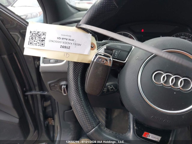 2016 Audi Q5 Progressiv/s-line მანქანა იყიდება აუქციონზე, vin: WA1M2AFPXGA088981, აუქციონის ნომერი: 12658299