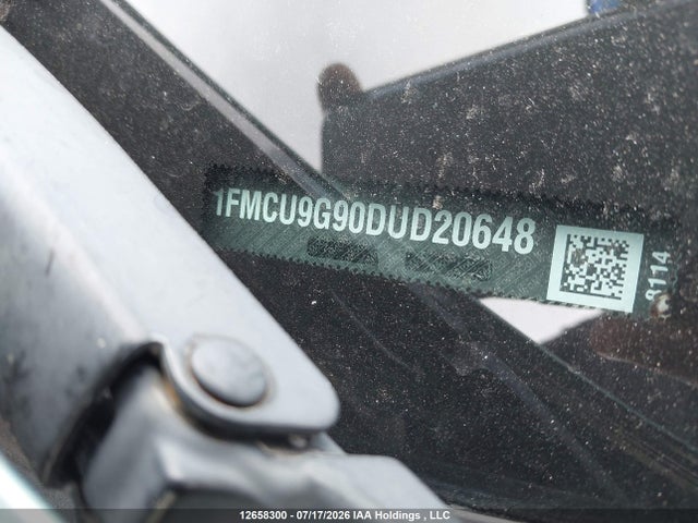 2013 Ford Escape Se მანქანა იყიდება აუქციონზე, vin: 1FMCU9G90DUD20648, აუქციონის ნომერი: 12658300