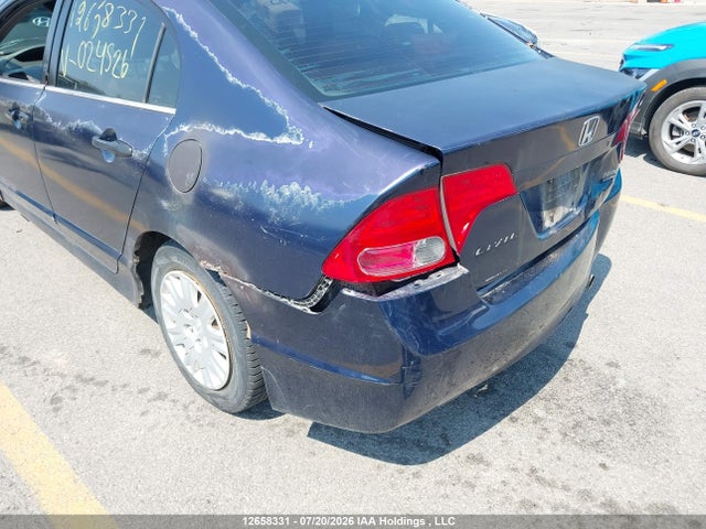 2006 Honda Civic Dx-g მანქანა იყიდება აუქციონზე, vin: 2HGFA16376H024526, აუქციონის ნომერი: 12658331