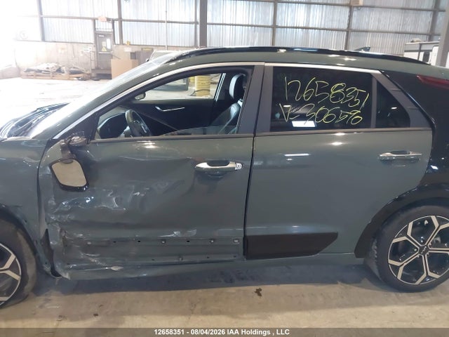 12658351 :رقم المزاد ، KNDCT3LE4S5306590 vin ، 2025 Kia Niro Hev Sx/sx W/cityscape Green   Black Exterior مزاد بيع