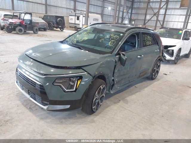 12658351 :رقم المزاد ، KNDCT3LE4S5306590 vin ، 2025 Kia Niro Hev Sx/sx W/cityscape Green   Black Exterior مزاد بيع