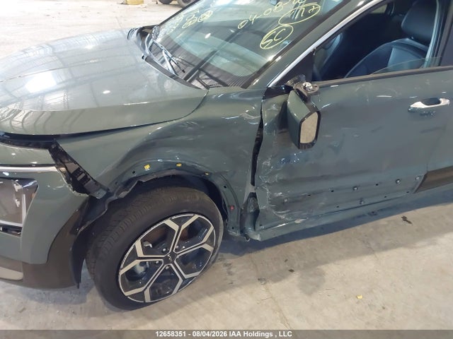 12658351 :رقم المزاد ، KNDCT3LE4S5306590 vin ، 2025 Kia Niro Hev Sx/sx W/cityscape Green   Black Exterior مزاد بيع