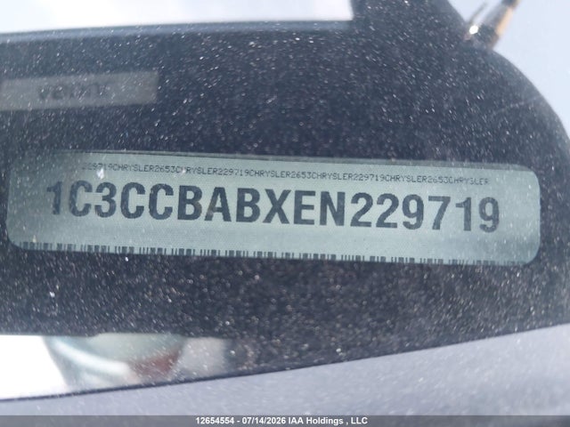 1C3CCBABXEN229719 Chrysler 200 LX