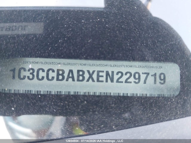 1C3CCBABXEN229719 Chrysler 200 LX