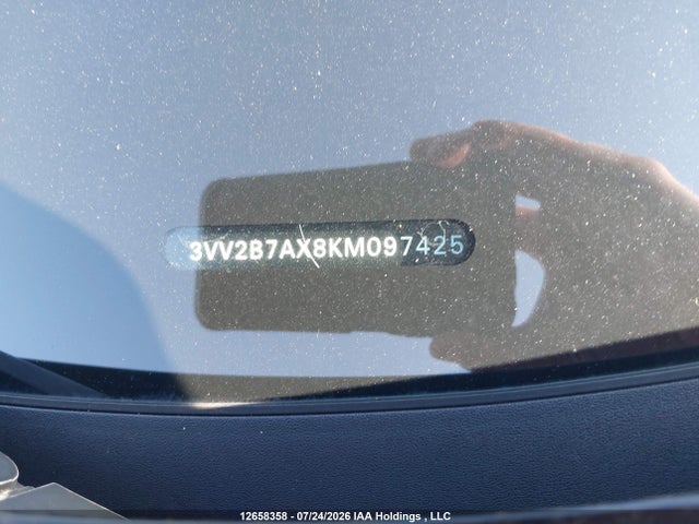 Aukcja sprzedaży 2019 Volkswagen Tiguan Se/sel/sel R-line Jet-black/sel R-line, vin: 3VV2B7AX8KM097425, numer aukcji: 12658358
