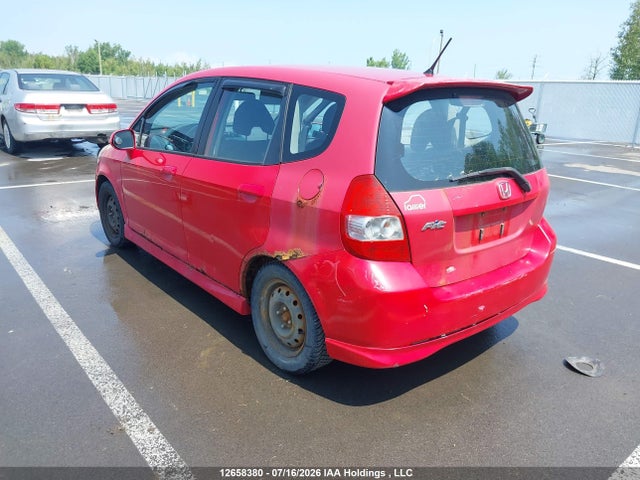 12658380 :رقم المزاد ، JHMGD38698S813364 vin ، 2008 Honda Fit Sport مزاد بيع