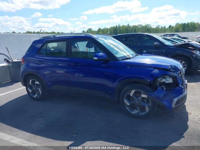 2020 Hyundai Venue Ultimate With Denim Blue Interior Colour Pack მანქანა იყიდება აუქციონზე, vin: KMHRC8A32LU026985, აუქციონის ნომერი: 12658385