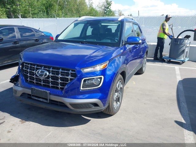 2020 Hyundai Venue Ultimate With Denim Blue Interior Colour Pack მანქანა იყიდება აუქციონზე, vin: KMHRC8A32LU026985, აუქციონის ნომერი: 12658385