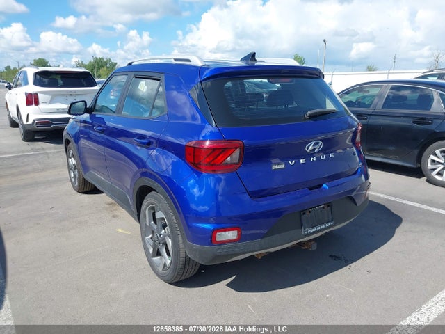 2020 Hyundai Venue Ultimate With Denim Blue Interior Colour Pack მანქანა იყიდება აუქციონზე, vin: KMHRC8A32LU026985, აუქციონის ნომერი: 12658385