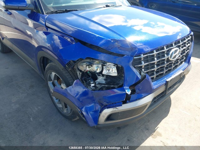 2020 Hyundai Venue Ultimate With Denim Blue Interior Colour Pack მანქანა იყიდება აუქციონზე, vin: KMHRC8A32LU026985, აუქციონის ნომერი: 12658385