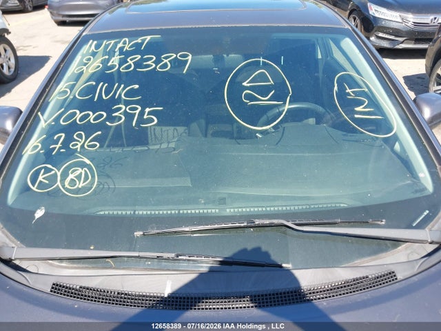 12658389 :رقم المزاد ، 2HGFG3B56FH000395 vin ، 2015 Honda Civic مزاد بيع