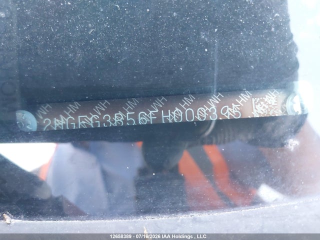 12658389 :رقم المزاد ، 2HGFG3B56FH000395 vin ، 2015 Honda Civic مزاد بيع
