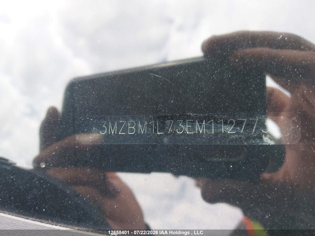 12658401 :رقم المزاد ، 3MZBM1L73EM112773 vin ، 2014 Mazda Mazda3 Gs-sky مزاد بيع