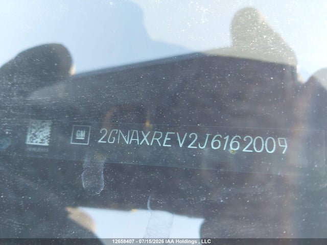 12658407 :رقم المزاد ، 2GNAXREV2J6162009 vin ، 2018 Chevrolet Equinox Ls مزاد بيع