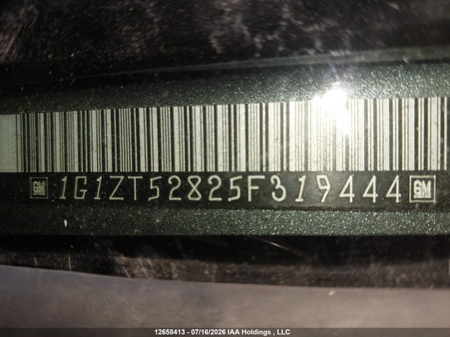 Продажа на аукционе авто 2005 Chevrolet Malibu Ls, vin: 1G1ZT52825F319444, номер лота: 12658413