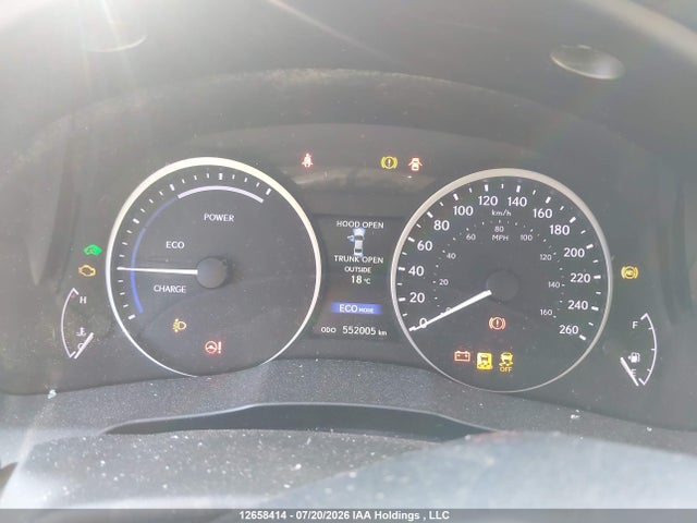 Aukcja sprzedaży 2013 Lexus Es 300h 300h, vin: JTHBW1GG4D2001676, numer aukcji: 12658414