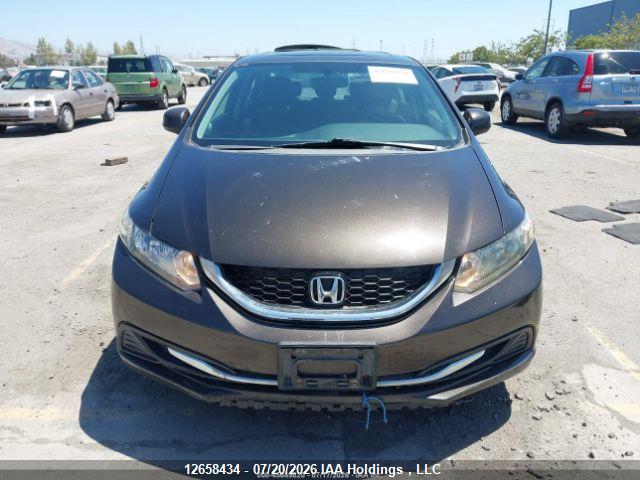 12658434 :رقم المزاد ، 2HGFB2F56DH009260 vin ، 2013 Honda Civic Lx مزاد بيع