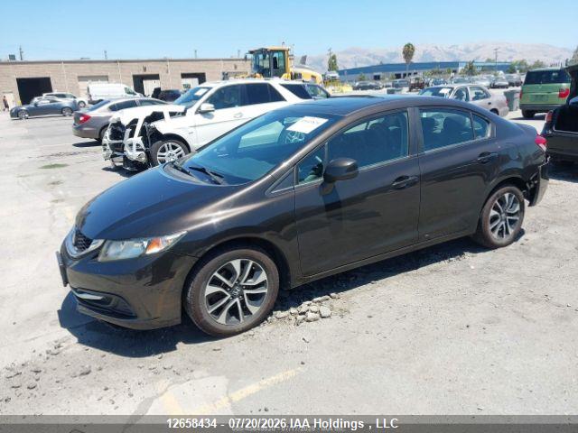 12658434 :رقم المزاد ، 2HGFB2F56DH009260 vin ، 2013 Honda Civic Lx مزاد بيع