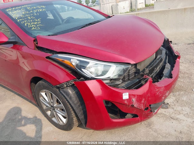 Продаж на аукціоні авто 2016 Hyundai Elantra Se/sport/limited, vin: KMHDH4AE9GU576731, номер лоту: 12658444