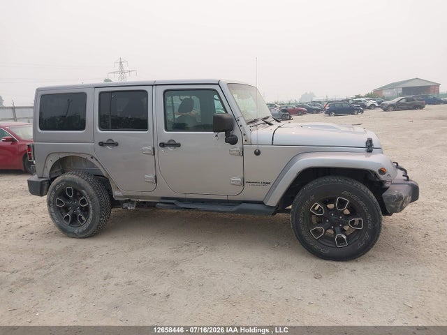 12658446 :رقم المزاد ، 1C4BJWEG9JL801315 vin ، 2018 Jeep Wrangler Jk Unlimited Sahara مزاد بيع