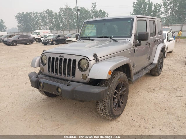 12658446 :رقم المزاد ، 1C4BJWEG9JL801315 vin ، 2018 Jeep Wrangler Jk Unlimited Sahara مزاد بيع