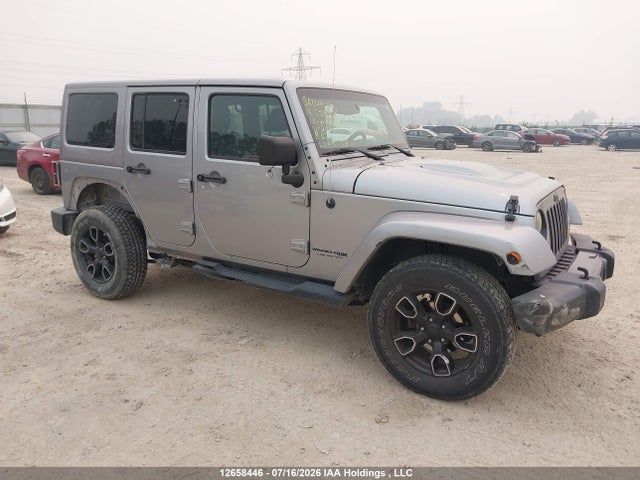 12658446 :رقم المزاد ، 1C4BJWEG9JL801315 vin ، 2018 Jeep Wrangler Jk Unlimited Sahara مزاد بيع