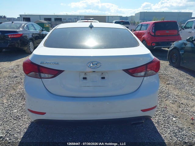 KMHDH4AH6GU626754 Hyundai Elantra Gls