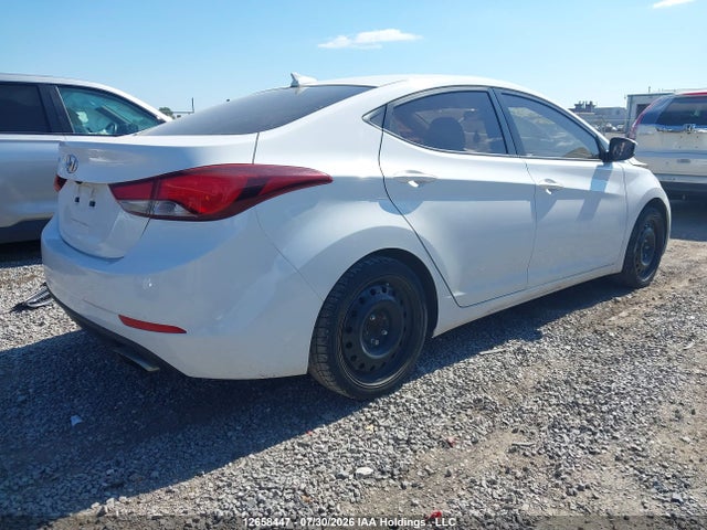 KMHDH4AH6GU626754 Hyundai Elantra Gls