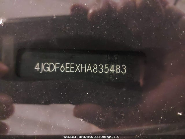 12658464 :رقم المزاد ، 4JGDF6EEXHA835483 vin ، 2017 Mercedes-benz Gls 450 4matic مزاد بيع