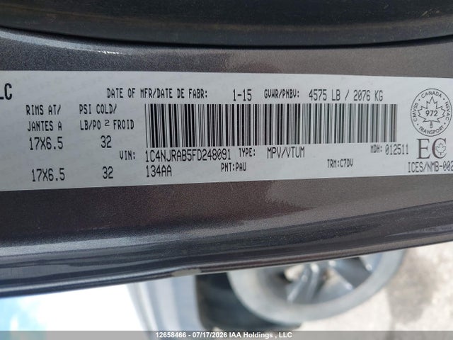 Jeep Patriot 2015 1C4NJRAB5FD248091 Image 9