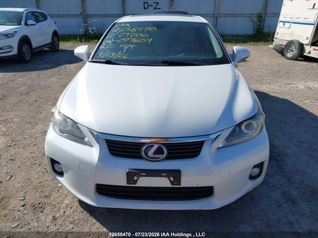 Aukcja sprzedaży 2012 Lexus Ct 200, vin: JTHKD5BH1C2077609, numer aukcji: 12658470