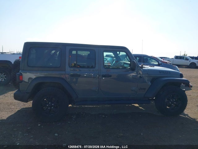2023 Jeep Wrangler 4-door Willys მანქანა იყიდება აუქციონზე, vin: 1C4HJXDG2PW589365, აუქციონის ნომერი: 12658475