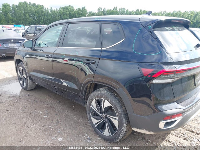 Aukcja sprzedaży 2026 Volkswagen Taos, vin: 3VVVC7B21TM018241, numer aukcji: 12658494