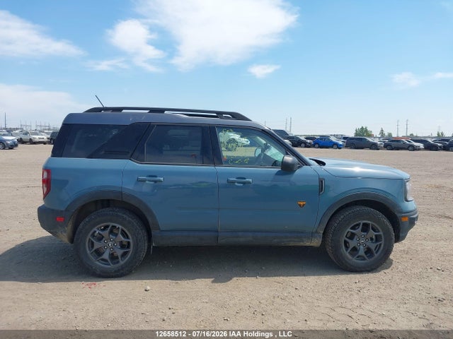 2021 Ford Bronco Sport Badlands მანქანა იყიდება აუქციონზე, vin: 3FMCR9D90MRA14692, აუქციონის ნომერი: 12658512