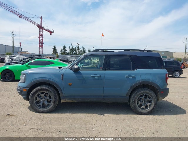 2021 Ford Bronco Sport Badlands მანქანა იყიდება აუქციონზე, vin: 3FMCR9D90MRA14692, აუქციონის ნომერი: 12658512