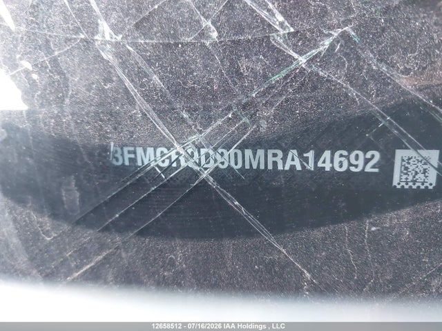 2021 Ford Bronco Sport Badlands მანქანა იყიდება აუქციონზე, vin: 3FMCR9D90MRA14692, აუქციონის ნომერი: 12658512