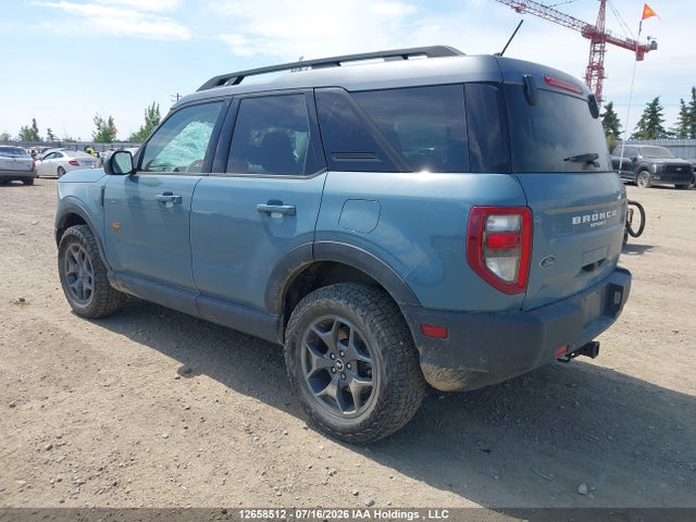 2021 Ford Bronco Sport Badlands მანქანა იყიდება აუქციონზე, vin: 3FMCR9D90MRA14692, აუქციონის ნომერი: 12658512