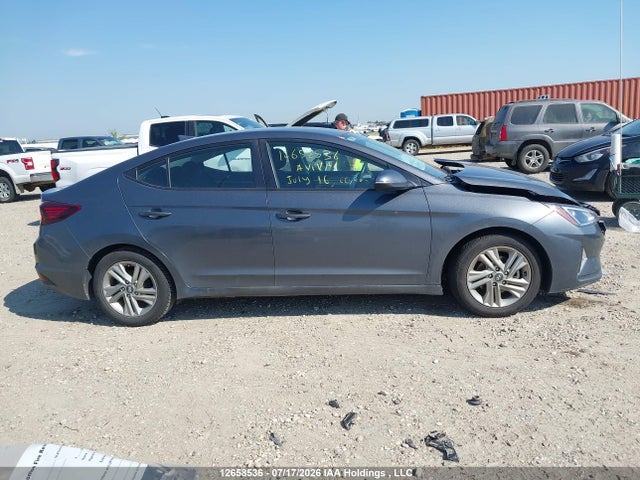 2020 Hyundai Elantra Sel/value/limited მანქანა იყიდება აუქციონზე, vin: KMHD84LF3LU003372, აუქციონის ნომერი: 12658536