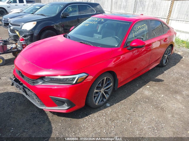Honda Civic Touring 2022 2HGFE1F91NH000682 Image 2