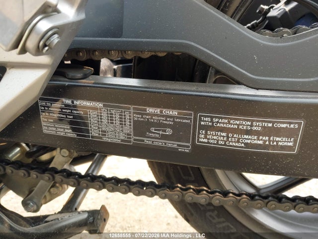12658555 :رقم المزاد ، JH2RH0940PK200128 vin ، 2023 Honda Nc750 Xd مزاد بيع