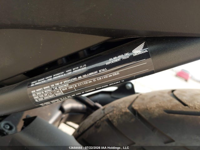 12658555 :رقم المزاد ، JH2RH0940PK200128 vin ، 2023 Honda Nc750 Xd مزاد بيع