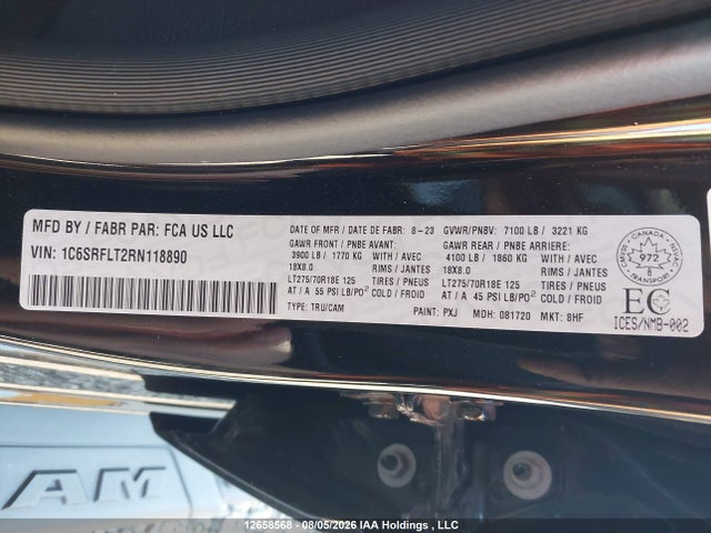 RAM 1500 Rebel 2024 1C6SRFLT2RN118890 Image 9