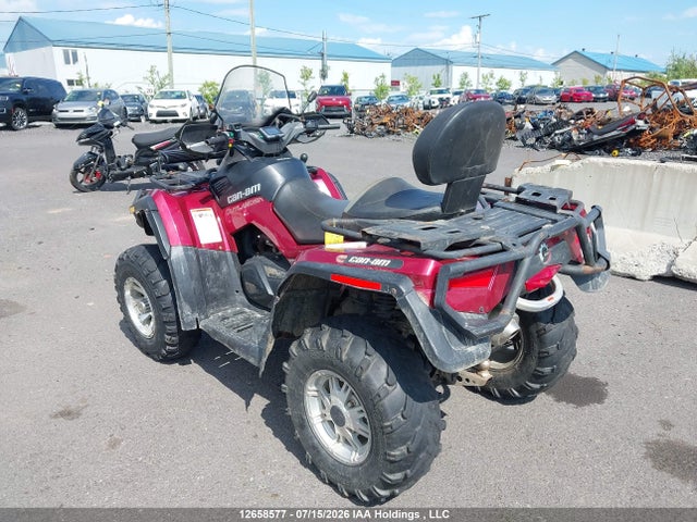 12658577 :رقم المزاد ، 3JBEPHN18AJ000722 vin ، 2010 Can-am Outlander Max 800r Xt مزاد بيع