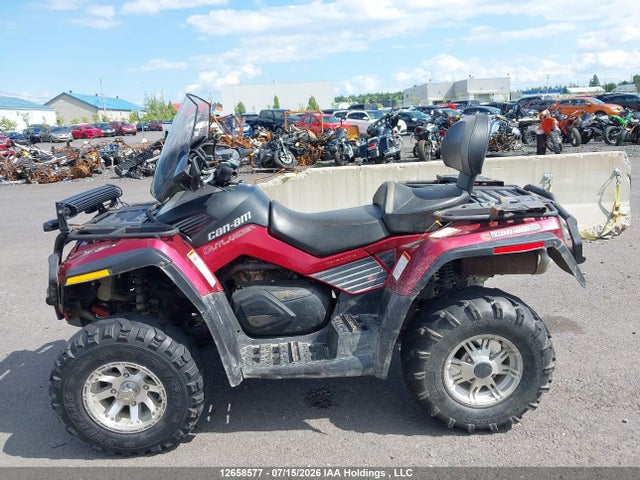 12658577 :رقم المزاد ، 3JBEPHN18AJ000722 vin ، 2010 Can-am Outlander Max 800r Xt مزاد بيع